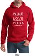 Wine Love Yoga Hoodie