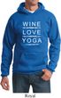 Wine Love Yoga Hoodie