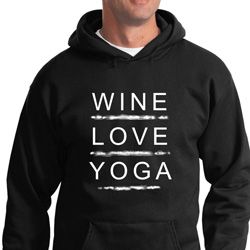 Wine Love Yoga Hoodie