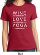 Wine Love Yoga Ladies Shirt