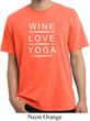 Wine Love Yoga Pigment Dyed Shirt