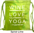 Wine Love Yoga Tie Dye Bag
