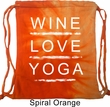 Wine Love Yoga Tie Dye Bag