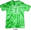 Wine Love Yoga Twist Tie Dye Shirt