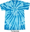 Wine Love Yoga Twist Tie Dye Shirt