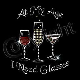 Wine Lovers Shirt - I Need Glasses Adult Tee