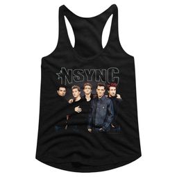Clearance - Womens NSYNC STARK Racerback Tank Top Shirt - Black Clearance - Womens NSYNC STARK Racerback Tank Top Shirt - Black