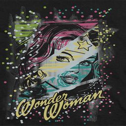 Wonder Woman Color Block Shirts