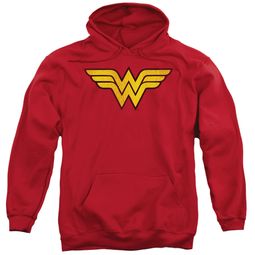 Wonder Woman Hoodie Logo Red Sweatshirt Hoody