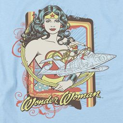 Wonder Woman Invisible Jet Shirts