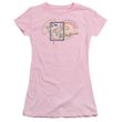 Wonder Woman Juniors T-shirt - Island Princess Pink Tee