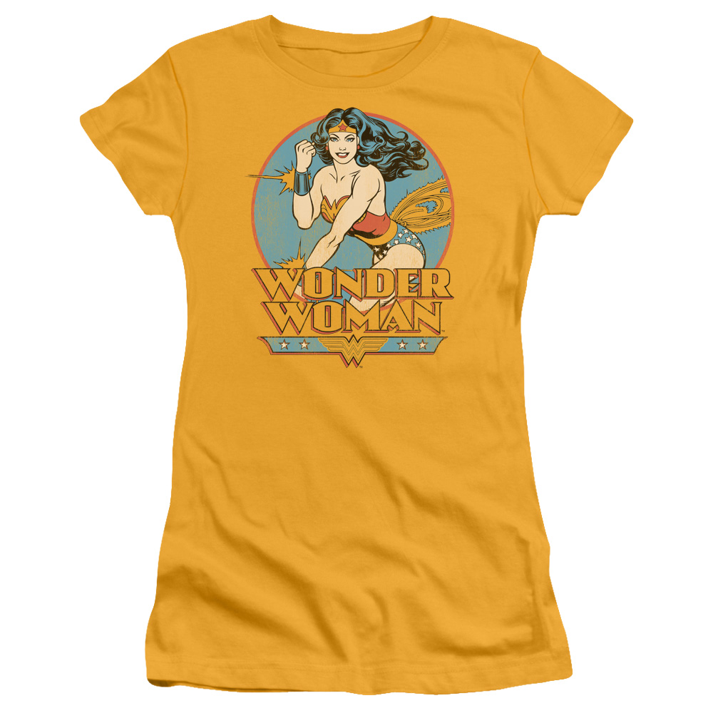 Wonder Woman Juniors Tshirt Wonder Woman Gold Tee Wonder Woman