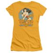 Wonder Woman Juniors T-shirt - Wonder Woman Gold Tee