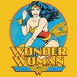 Wonder Woman Juniors T-shirt - Wonder Woman Gold Tee