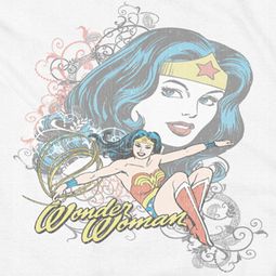 Wonder Woman Scroll Shirts
