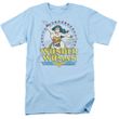 Wonder Woman T-shirt - Star Of Paradise Island Adult Light Blue Tee