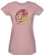 Woody Woodpecker Junior Shirt Chocolate Hour Pink Tee T-Shirt