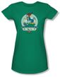 Woody Woodpecker Junior Shirt Classic Golf Kelly Green Tee T-Shirt