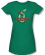 Woody Woodpecker Junior Shirt Pajaro Loco Kelly Green Tee T-Shirt