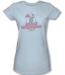 Woody Woodpecker Junior Shirt Retro Fade Light Blue Tee T-Shirt