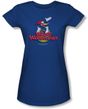 Woody Woodpecker Junior Shirt Woody T Royal Blue Tee T-Shirt