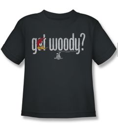 Woody Woodpecker Kids Shirt Got Woody Charcoal Tee T-Shirt