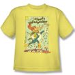 Woody Woodpecker Kids Shirt Vintage Woody Yellow Tee T-Shirt