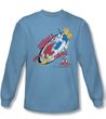 Woody Woodpecker Shirt Dive Carolina Blue Long Sleeve Tee T-Shirt
