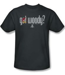 Woody Woodpecker Shirt Got Woody Adult Charcoal Tee T-Shirt
