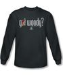 Woody Woodpecker Shirt Got Woody Charcoal Long Sleeve Tee T-Shirt