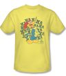 Woody Woodpecker Shirt Laugh It Up Adult Yellow Tee T-Shirt