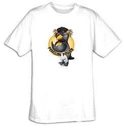 Workout Clothing - Penguin Power Gym Tee