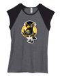 Workout Clothing - Penguin Power Ladies Juniors Size T-shirt