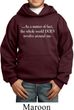 World Revolves around Me Kids Hoodie