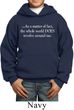 World Revolves around Me Kids Hoodie