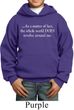 World Revolves around Me Kids Hoodie