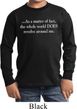 World Revolves Around Me Kids Long Sleeve Shirt