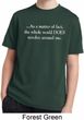 World Revolves Around Me Kids Moisture Wicking Shirt