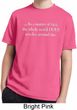 World Revolves Around Me Kids Moisture Wicking Shirt