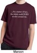 World Revolves Around Me Kids Moisture Wicking Shirt