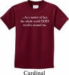 World Revolves Around Me Kids Shirt
