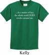 World Revolves Around Me Kids Shirt