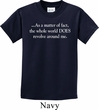 World Revolves Around Me Kids Shirt