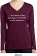 World Revolves Around Me Ladies Dry Wicking Long Sleeve Shirt