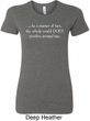 World Revolves Around Me Ladies Longer Length Shirt
