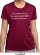 World Revolves Around Me Ladies Moisture Wicking Shirt