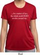 World Revolves Around Me Ladies Moisture Wicking Shirt