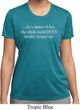 World Revolves Around Me Ladies Moisture Wicking Shirt