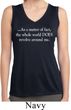 World Revolves Around Me Ladies Sleeveless Moisture Wicking Shirt