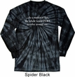 World Revolves Around Me Long Sleeve Tie Dye Shirt